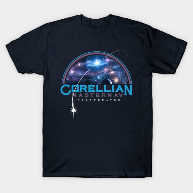 Corellian Masternav T-Shirt by MindsparkCreative